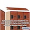 Salsbury Industries 4 Tier Designer Locker, 54"Wx76"Hx24"D, 12 Door, Cherry 18-24364CHE - alternate 8